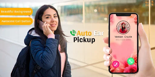 Auto Ear Pickup Caller ID screenshot 1
