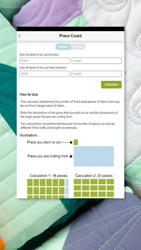Quilting Calculators screenshot 3