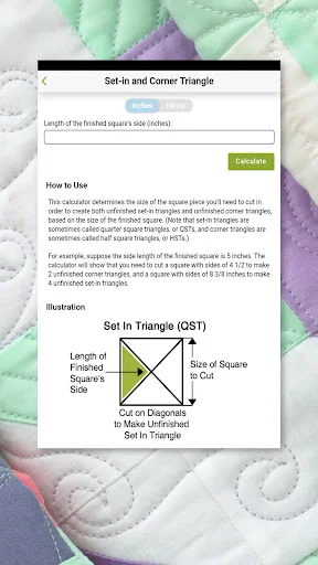 Quilting Calculators screenshot 4