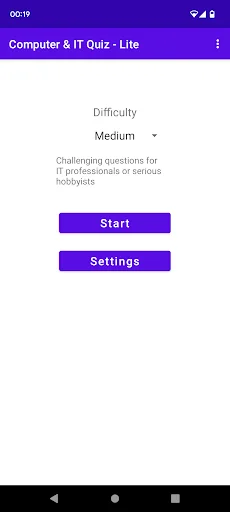 Computer and IT Quiz (Lite) screenshot 1