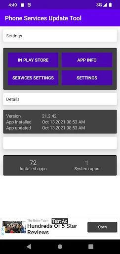 Phone Services Update and Info screenshot 2