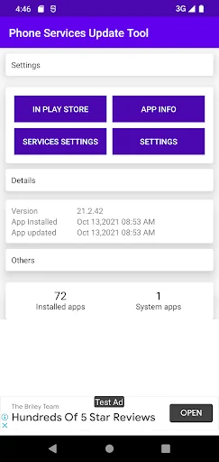 Phone Services Update and Info screenshot 3