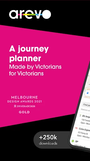 Arevo: VIC Journey Planner screenshot 1