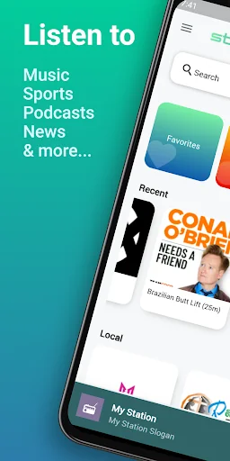 Streadio: Play & Record Radio