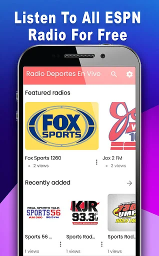 Radio Deportes En Vivo FM AM screenshot 1