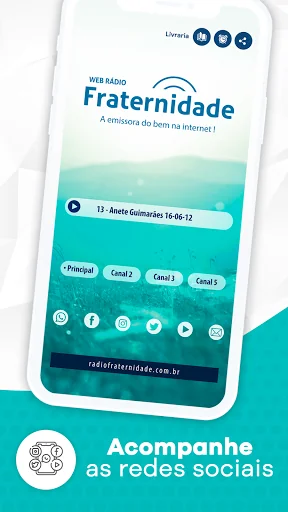 Web Radio Fraternidade screenshot 2
