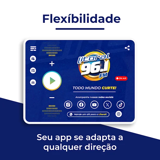 Rádio Litoral 96.1 FM screenshot 3