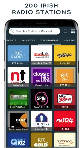 Radio Ireland - FM Radio screenshot 1