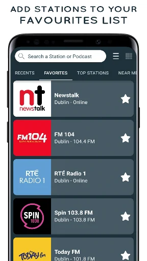 Radio Ireland - FM Radio screenshot 3