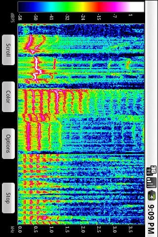 Spectral Audio Analyzer screenshot 1