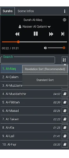 Quran in English, Arabic