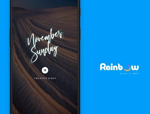 Rainbow Kwgt screenshot 4