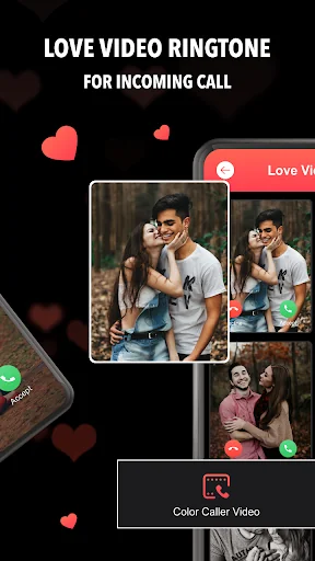 Fullscreen Love Video Ringtone screenshot 3