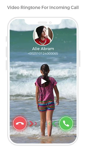 Video Ringtone Incoming Call