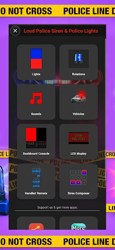 Police Light Loud Police Siren screenshot 1