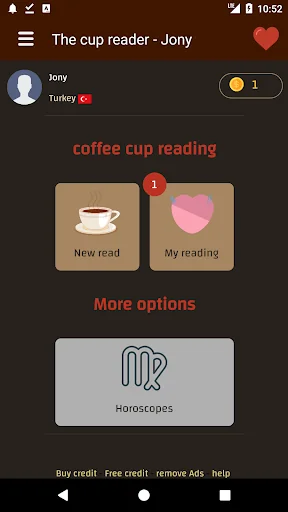 Coffee Cup Readings screenshot 1