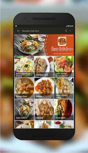 resep masakan kaki lima