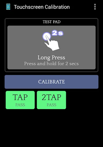 Touchscreen Calibration screenshot 4