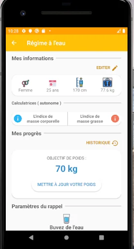 Perdre du Poids Régime à l'eau screenshot 4