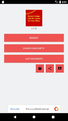 General Ledger ( CSI GL ) Code