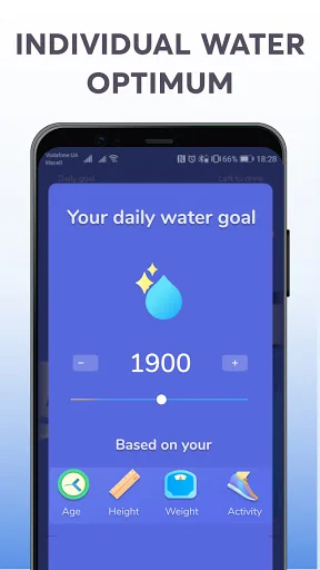 Waterly - Water Drink Reminder screenshot 4