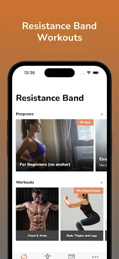 Resistance Band Exercises screenshot 1