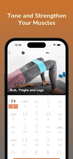 Resistance Band Exercises screenshot 3