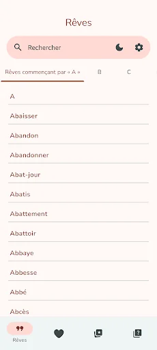 Dictionnaire Des Rêves