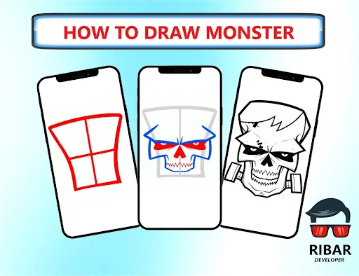How To Draw Monster