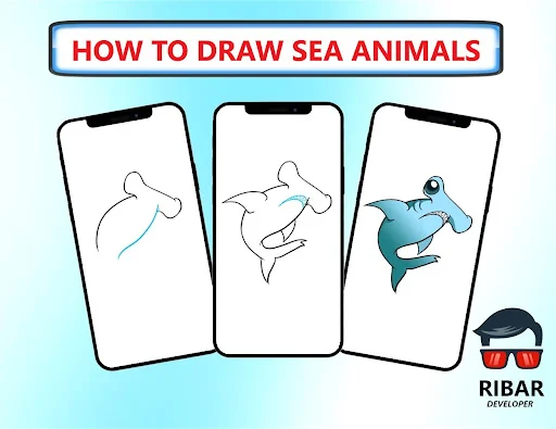 How To Draw Sea Animals
