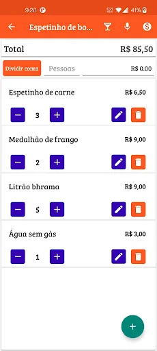 Minha comanda PRO