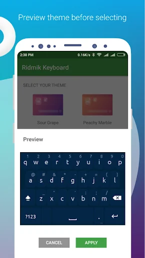 Ridmik Classic Keyboard screenshot 3