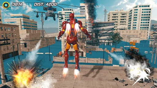 Iron Avenger No Limits screenshot 3