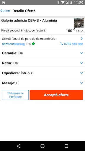 Piese auto noi si dezmembrari screenshot 4