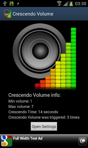 Crescendo Volume screenshot 1