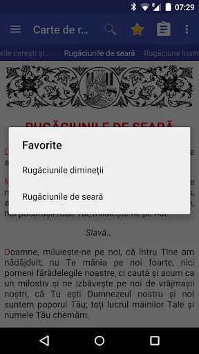 Carte de rugăciuni screenshot 3