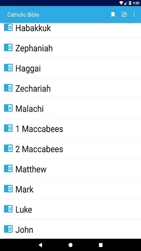 Roman Catholic Bible screenshot 2