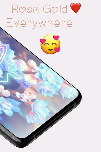 Rose gold marble wallpapers screenshot 2