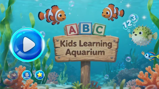 Learning Aquarium: ABC, 123