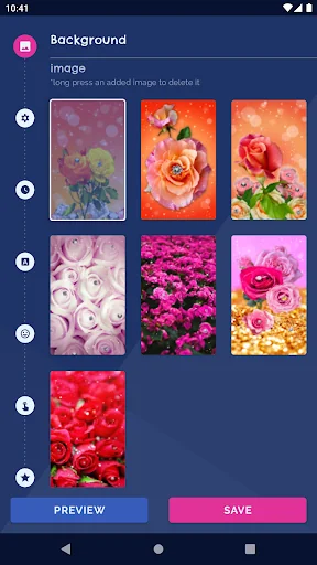 Diamond Rose Live Wallpaper