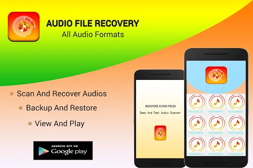 Audio Files Recovery screenshot 1