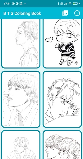 Colors: K-POP Coloring screenshot 1