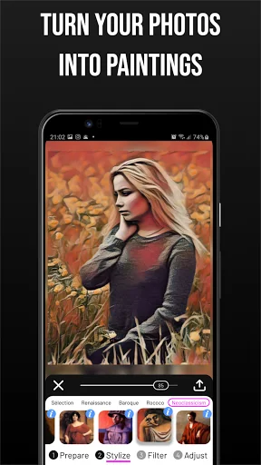 Paintation: Famous Art Filters screenshot 2