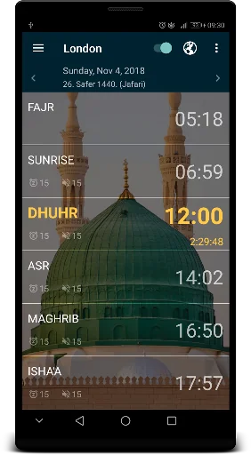 Devridaim - Prayer Times screenshot 2