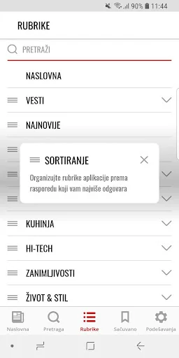 Telegraf Najnovije Vesti screenshot 4