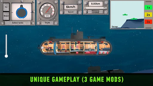 Submarine War: Submarine Games screenshot 3