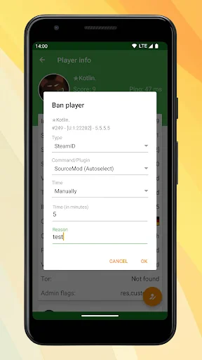 Game Server Control Panel screenshot 4