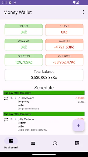 Money Wallet screenshot 1