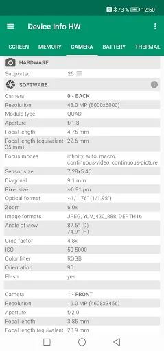 Device Info HW screenshot 4
