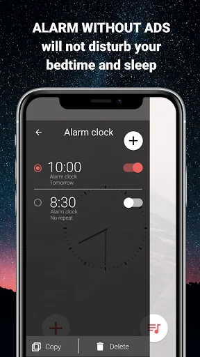 Gentle alarm clock with music screenshot 2
